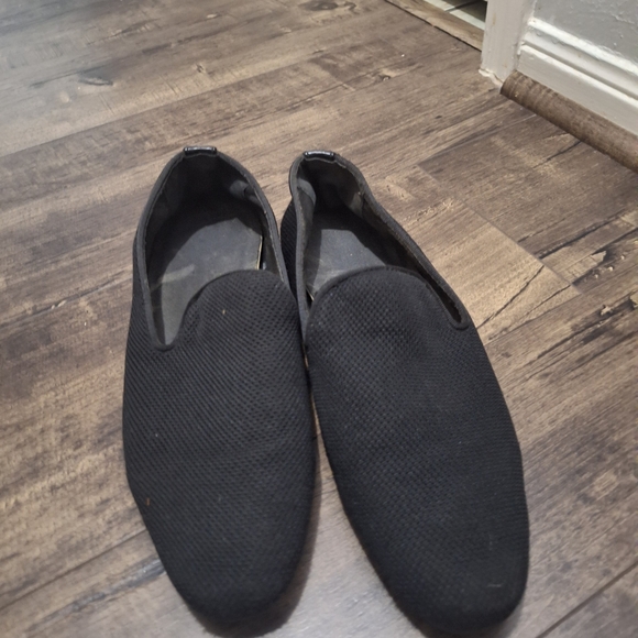 Men's Black Slip-On Shoes